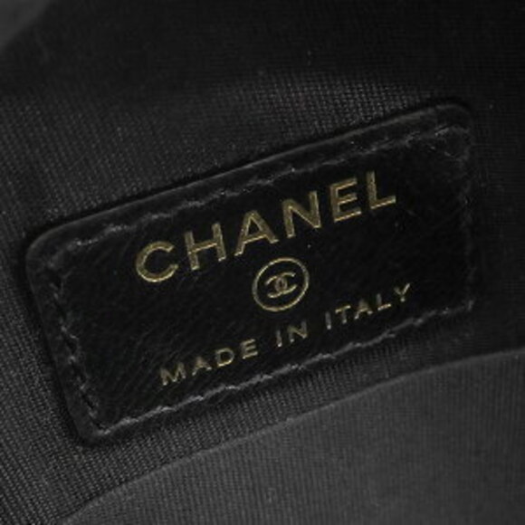 Chanel Matelasse chain Shoulder Bag black lambskin crossbody - Picture 9 of 10